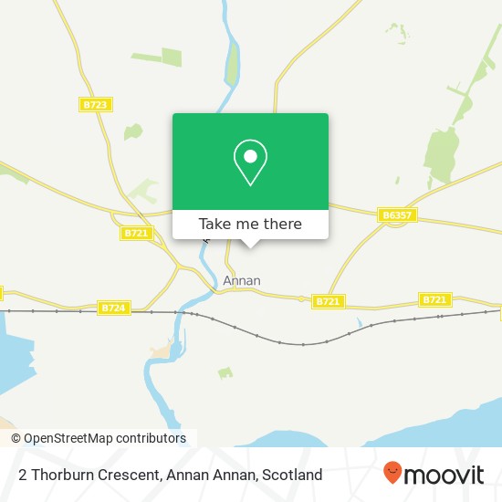 2 Thorburn Crescent, Annan Annan map