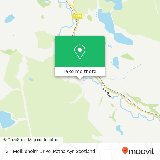 31 Meikleholm Drive, Patna Ayr map
