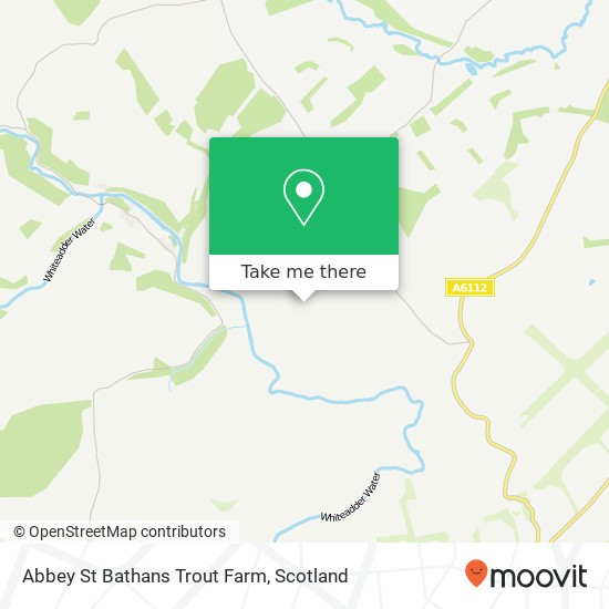 Abbey St Bathans Trout Farm map