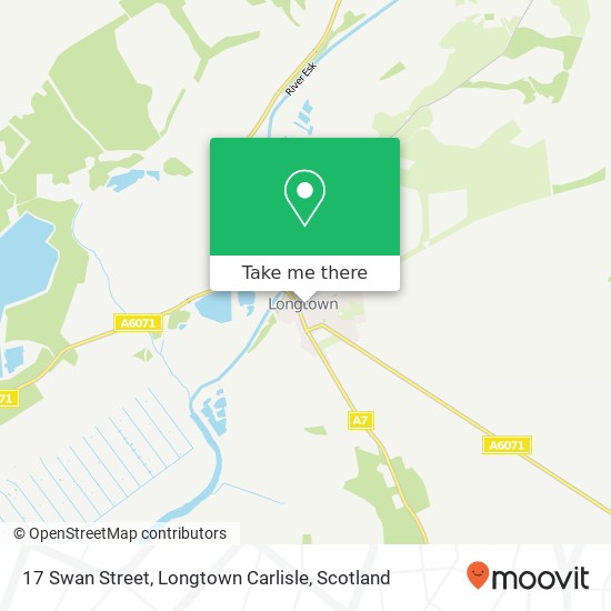 17 Swan Street, Longtown Carlisle map
