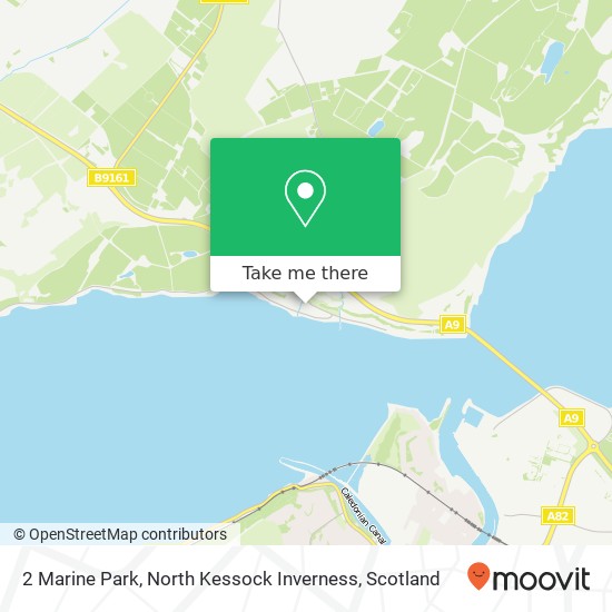 2 Marine Park, North Kessock Inverness map