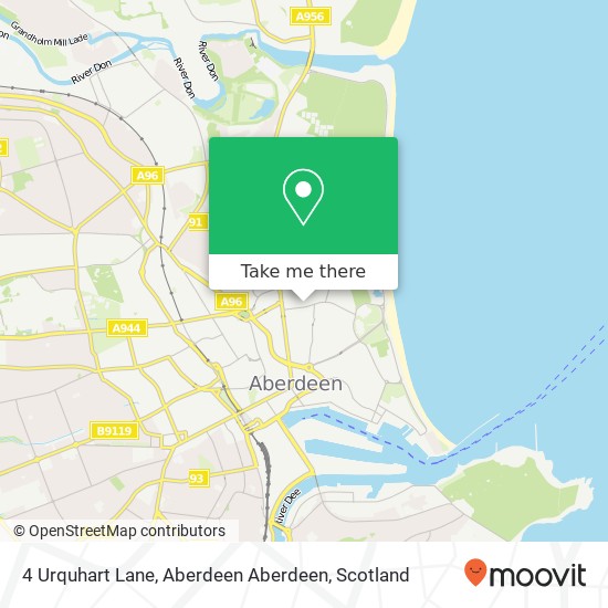 4 Urquhart Lane, Aberdeen Aberdeen map