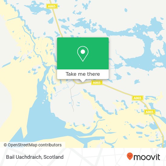 Bail Uachdraich map