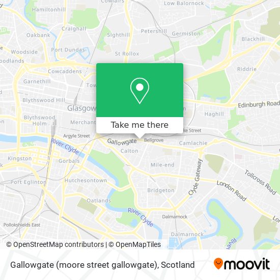 Gallowgate (moore street gallowgate) map