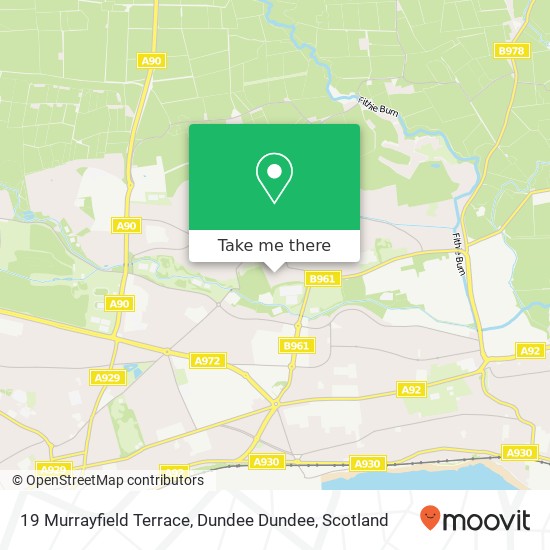 19 Murrayfield Terrace, Dundee Dundee map