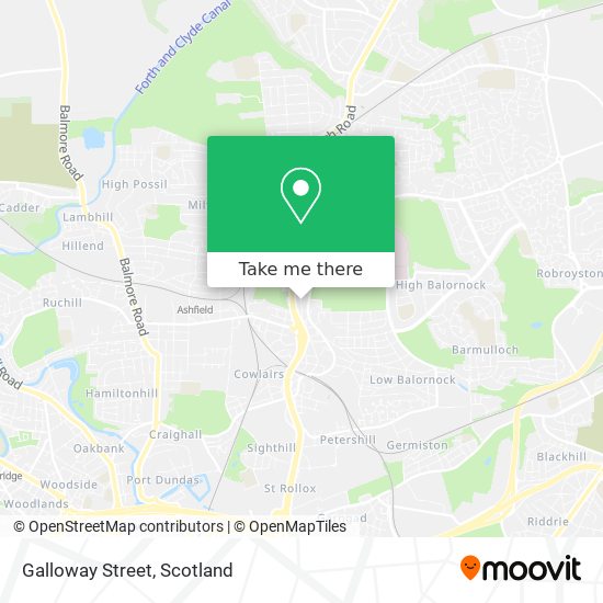 Galloway Street map