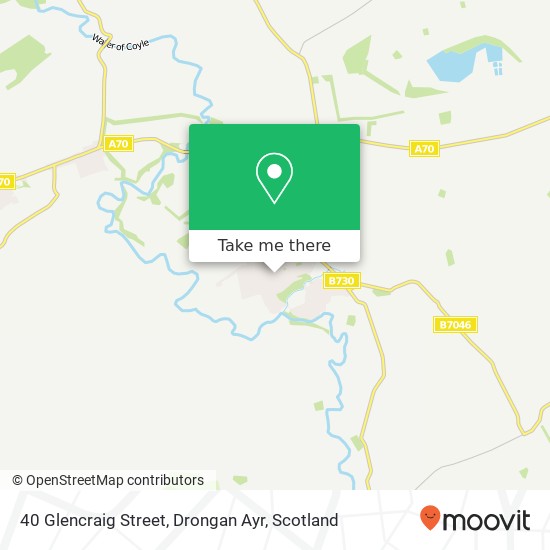 40 Glencraig Street, Drongan Ayr map