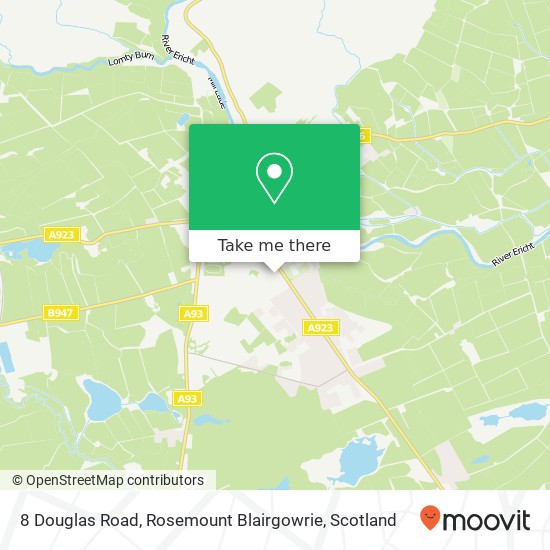 8 Douglas Road, Rosemount Blairgowrie map