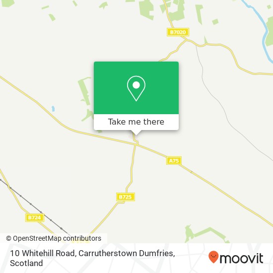 10 Whitehill Road, Carrutherstown Dumfries map