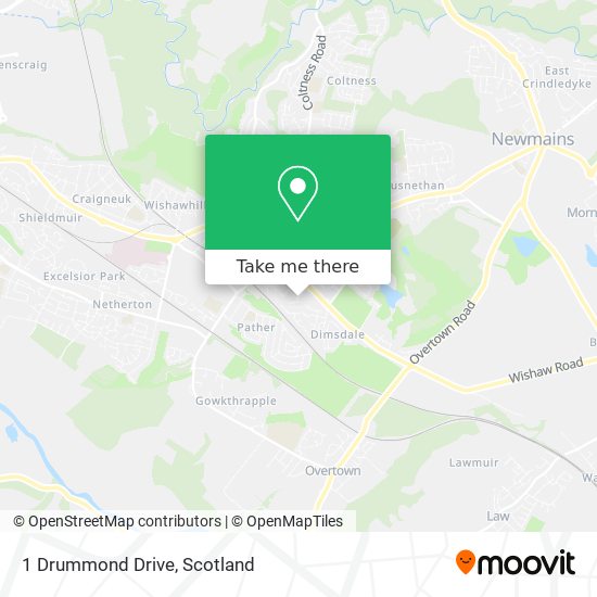 1 Drummond Drive map