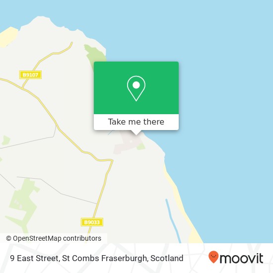 9 East Street, St Combs Fraserburgh map