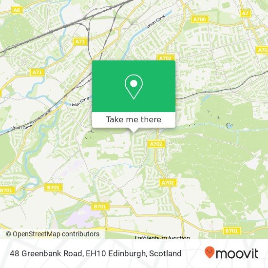48 Greenbank Road, EH10 Edinburgh map