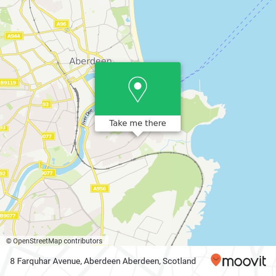 8 Farquhar Avenue, Aberdeen Aberdeen map