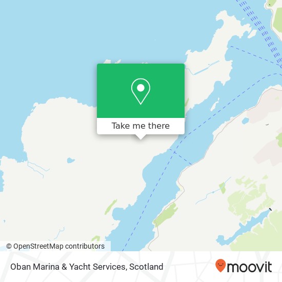 Oban Marina & Yacht Services map