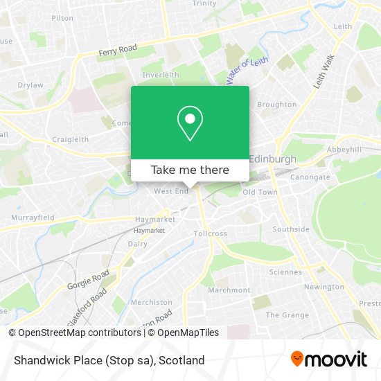 Shandwick Place (Stop sa) map