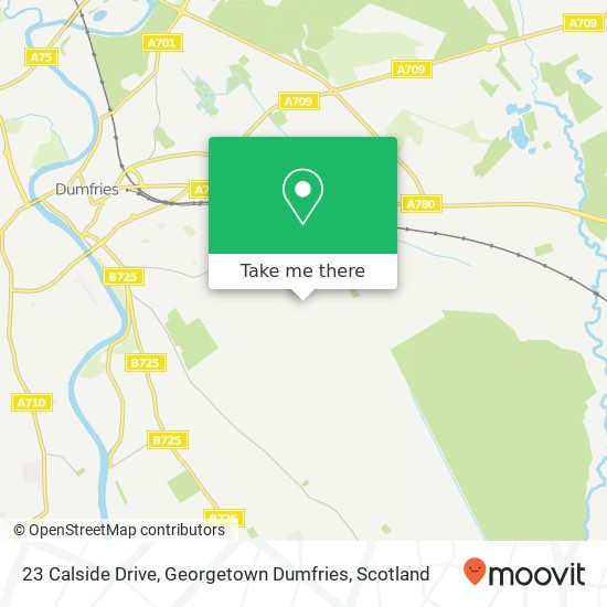 23 Calside Drive, Georgetown Dumfries map