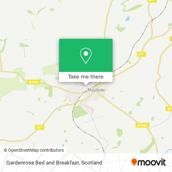 Gardenrose Bed and Breakfast map