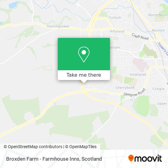 Broxden Farm - Farmhouse Inns map