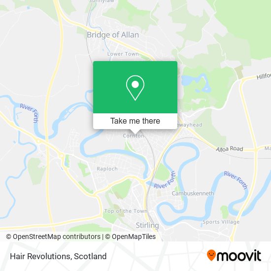 Hair Revolutions map