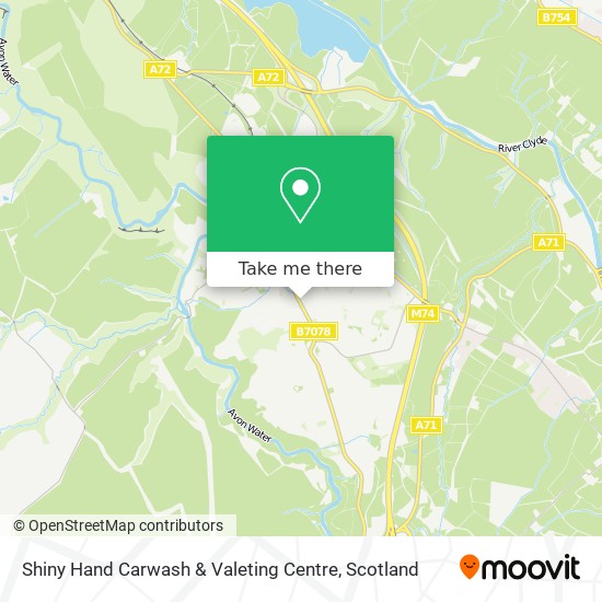 Shiny Hand Carwash & Valeting Centre map