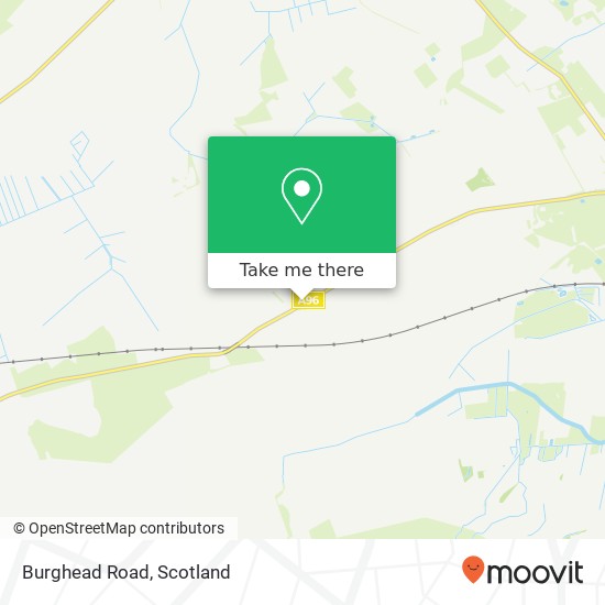 Burghead Road map