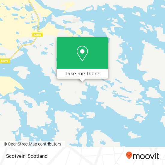 Scotvein map