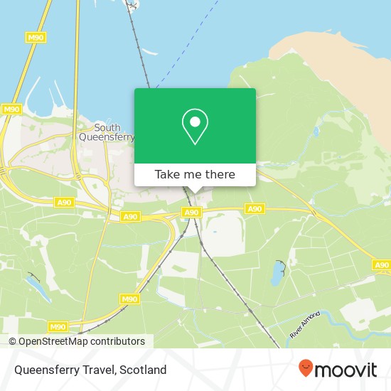 Queensferry Travel map