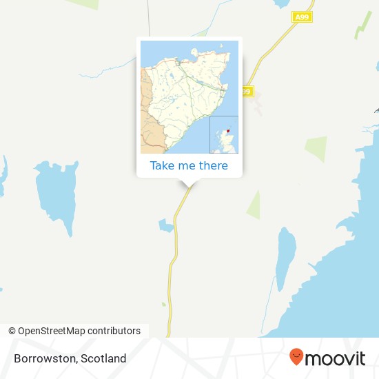 Borrowston map