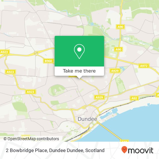 2 Bowbridge Place, Dundee Dundee map