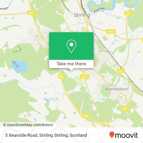 5 Bearside Road, Stirling Stirling map