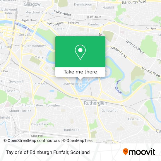 Taylor's of Edinburgh Funfair map