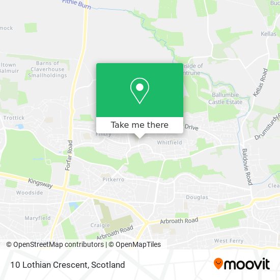 10 Lothian Crescent map