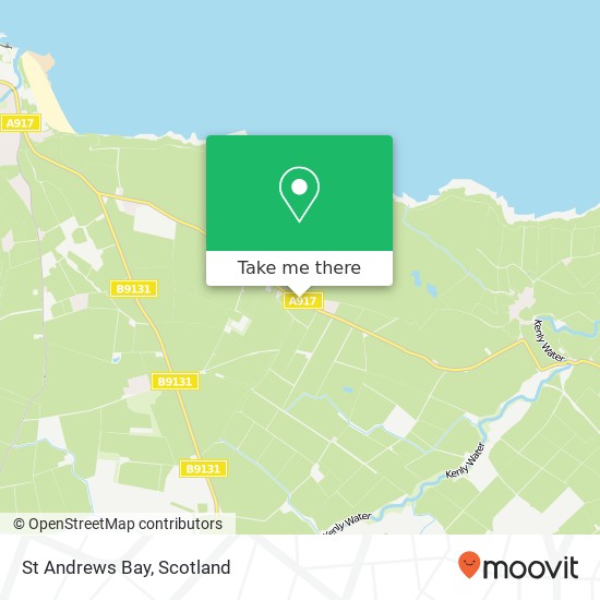 St Andrews Bay map