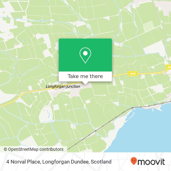 4 Norval Place, Longforgan Dundee map