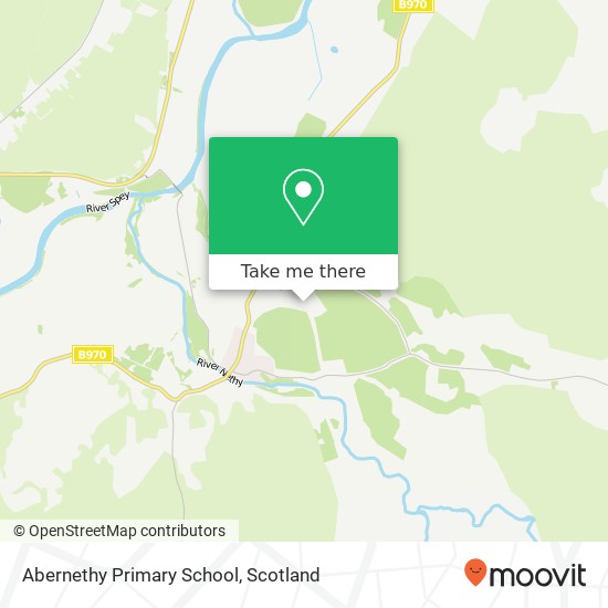 Abernethy Primary School map