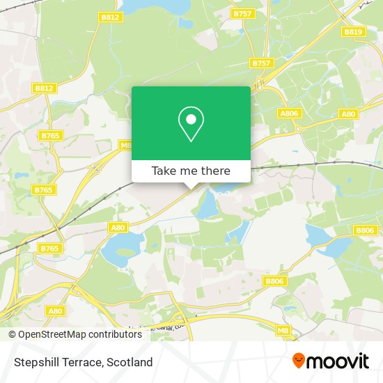Stepshill Terrace map