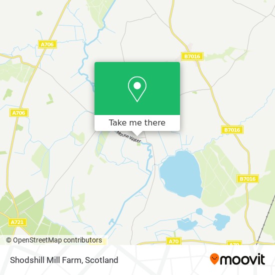 Shodshill Mill Farm map