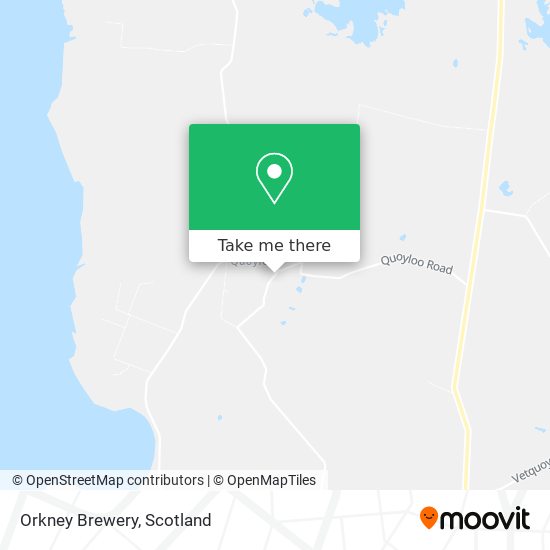 Orkney Brewery map