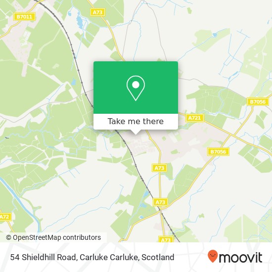 54 Shieldhill Road, Carluke Carluke map