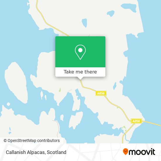 Callanish Alpacas map