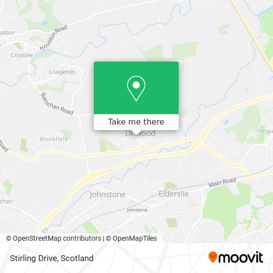 Stirling Drive map