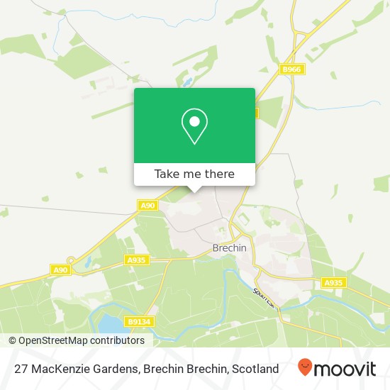 27 MacKenzie Gardens, Brechin Brechin map