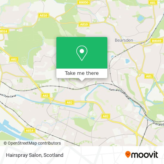 Hairspray Salon map