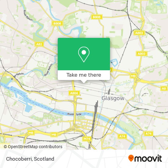 Chocoberri map