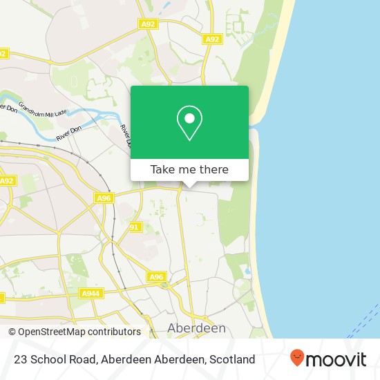 23 School Road, Aberdeen Aberdeen map
