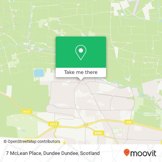 7 McLean Place, Dundee Dundee map