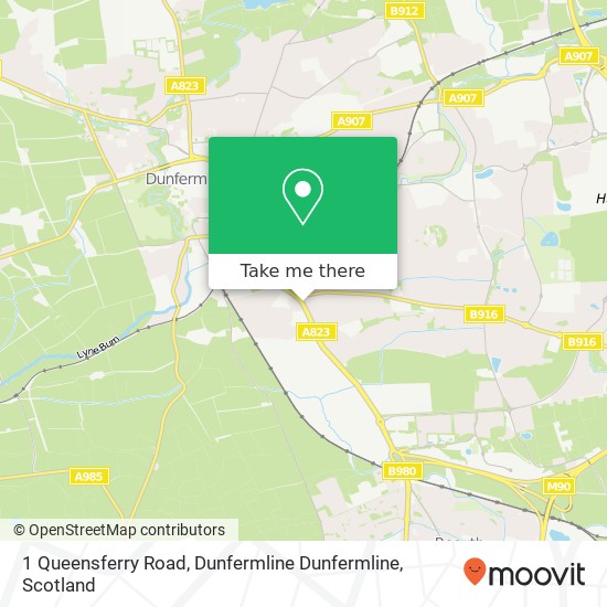 1 Queensferry Road, Dunfermline Dunfermline map