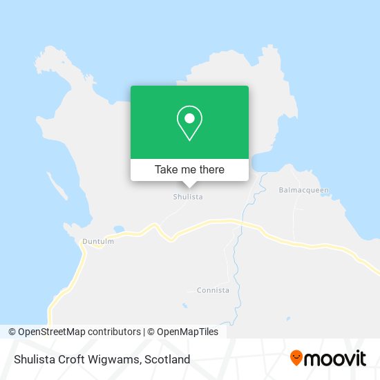 Shulista Croft Wigwams map