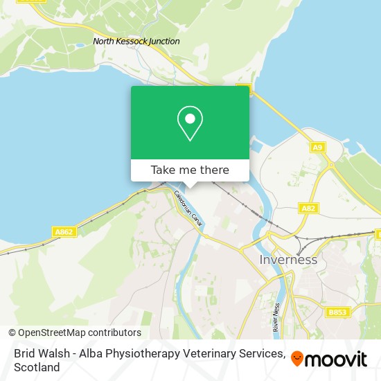 Brid Walsh - Alba Physiotherapy Veterinary Services map