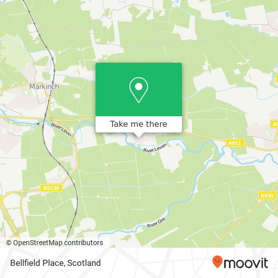 Bellfield Place map